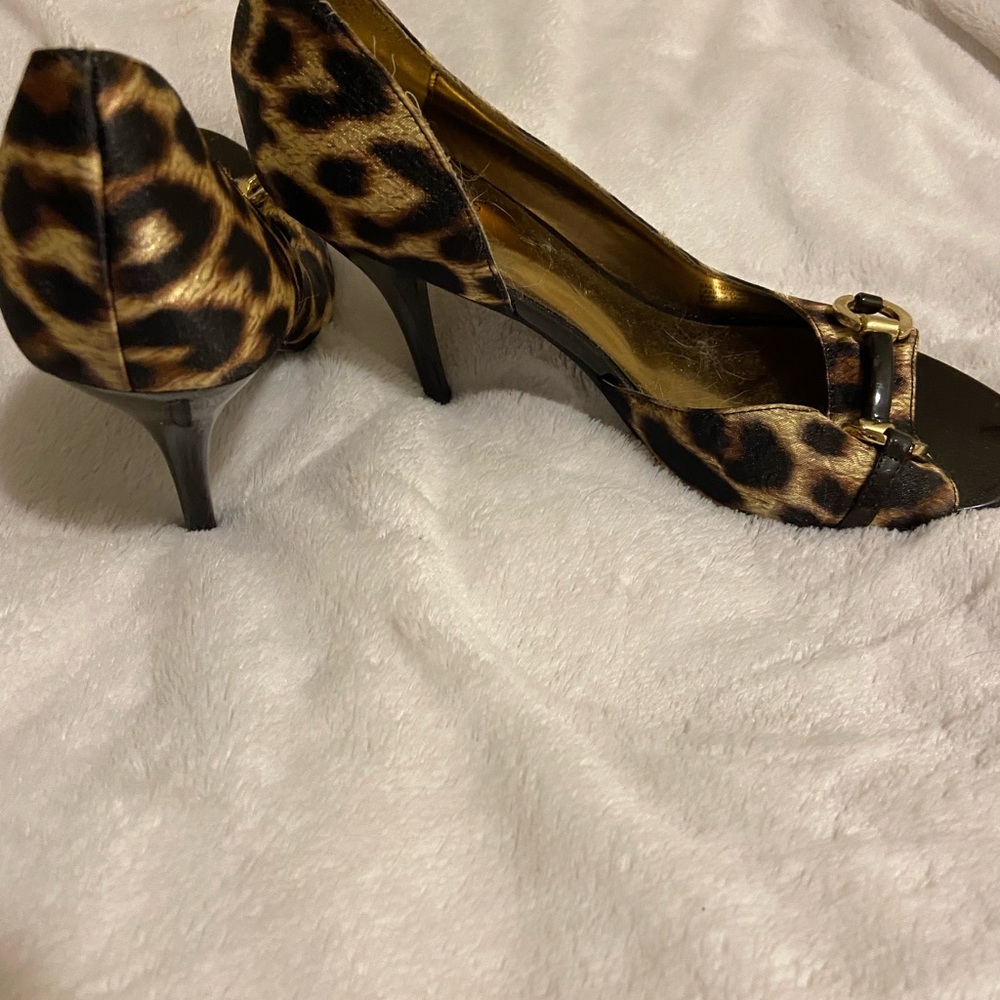 Carlos leopard shoes